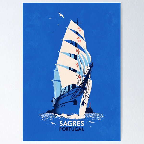 Item preview, Travel Posters - Sagres Portugal designed and sold by ruiricardo.