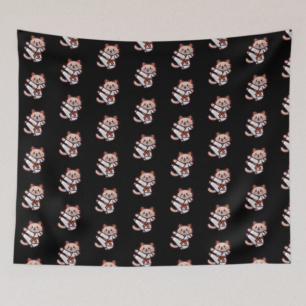 Item preview, The Karate cat 4 designed and sold by EBeestinger.