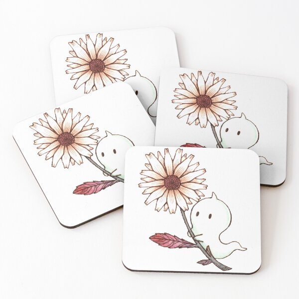 Item preview, the white cute spirit and daisy flower designed and sold by ETHER1997.