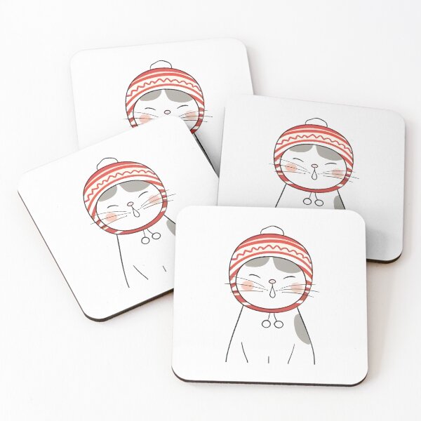 Item preview, hello winter cat designed and sold by ipoppppp.