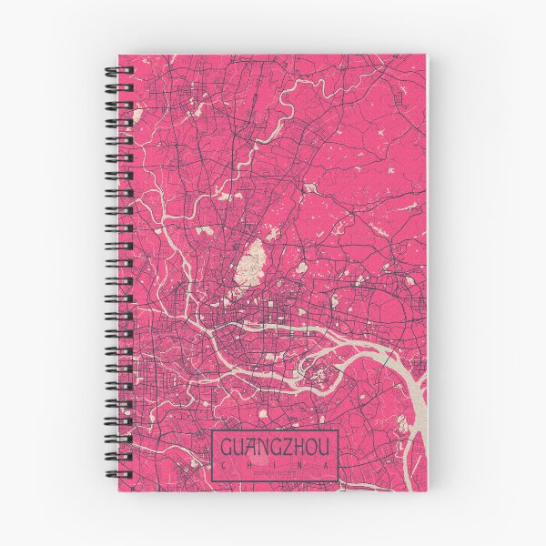 Item preview, Guangzhou City Map of Guangdong, China - Blossom designed and sold by deMAP.