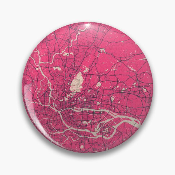 Item preview, Guangzhou City Map of Guangdong, China - Blossom designed and sold by deMAP.