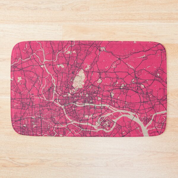 Item preview, Guangzhou City Map of Guangdong, China - Blossom designed and sold by deMAP.