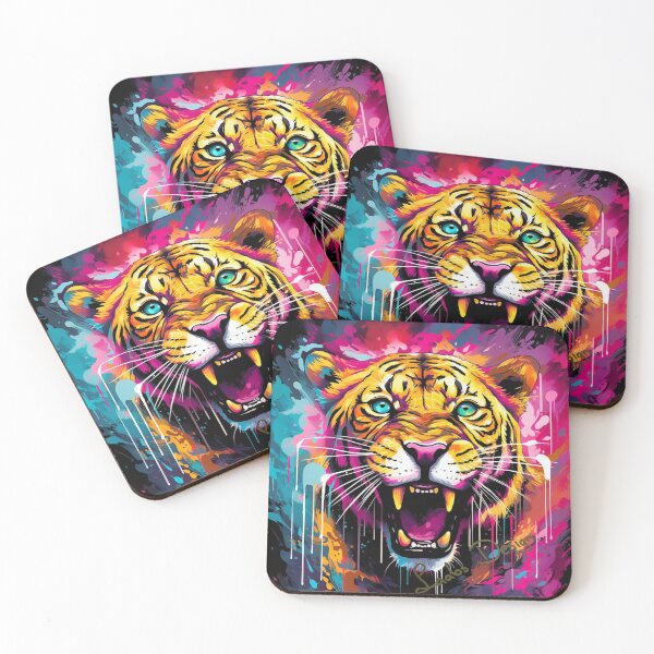 Item preview, Vibrant Roar: The Tiger's Call by LaabsDesign designed and sold by LaabsDesign.