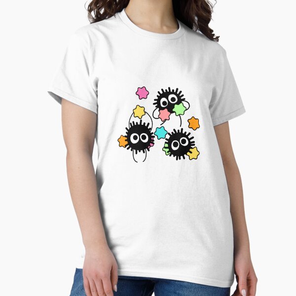 Soot Sprites Spirited Susuwatari Away Pastel Shirt Soot Sprites Spirited Susuwatari Away Pastel Shirt