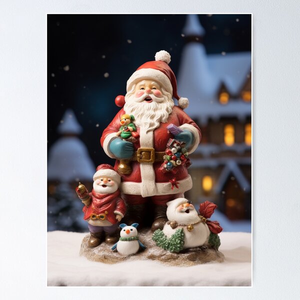 Item preview, Santa Claus In Christmas designed and sold by SallieIrma.