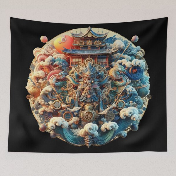 Item preview, Samurai's Dark Dominion: Evil Reigns Over the Temple designed and sold by Paubiz.