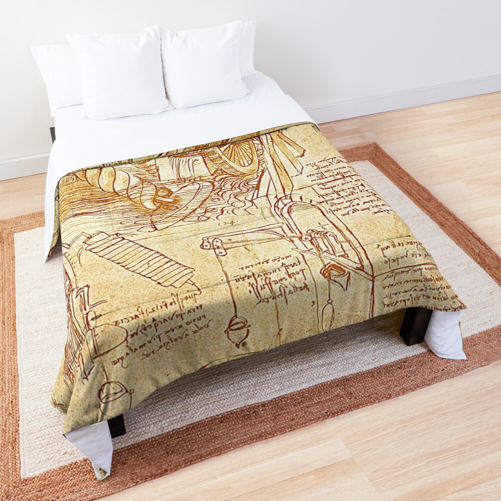 Leonardo da Vinci Comforter