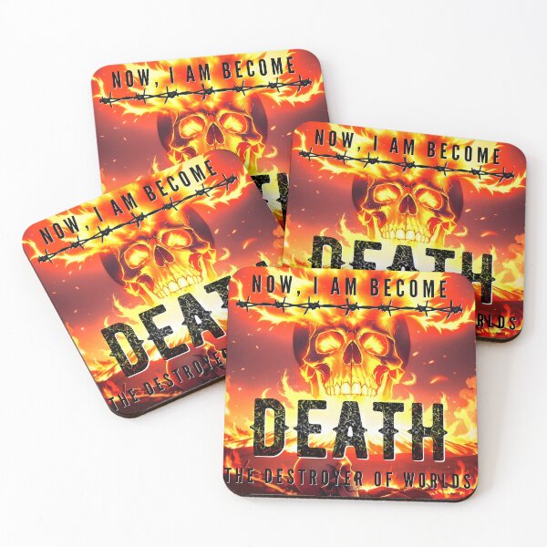 Item preview, Now, I Am Become Death. The Destroyer of Worlds 3 designed and sold by ThreadsByCampion.