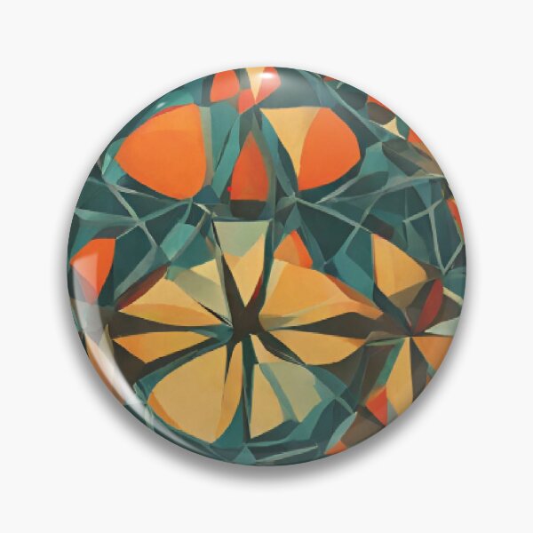 Item preview, Tangerine Forest Kaleidoscope Art designed and sold by livt29.