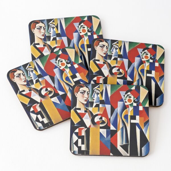 Item preview, Neo Deco Cubist Side Eye designed and sold by ephemerandom.