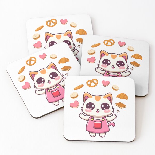 Item preview, cute cat love bakery designed and sold by tanapong51.