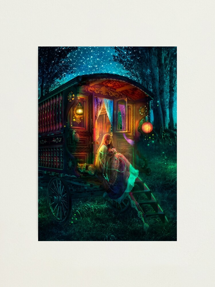 Alternate view of Gypsy Firefly Photographic Print
