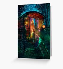 Gypsy Firefly Greeting Card