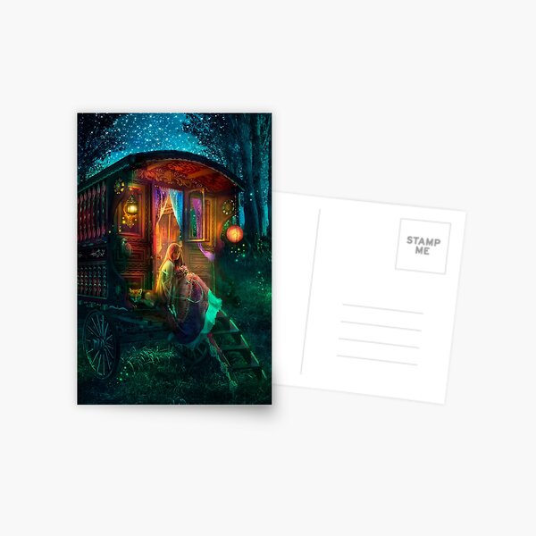 Gypsy Firefly Postcard