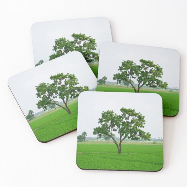 Item preview, Beautiful Tree in the paddy field designed and sold by GuruKde.