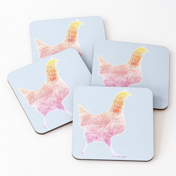 Item preview, Why did the chicken cross the road? designed and sold by D0n8Life.