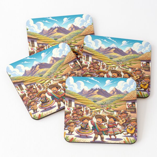 Item preview, Peruvian festival designed and sold by Palta Morada.
