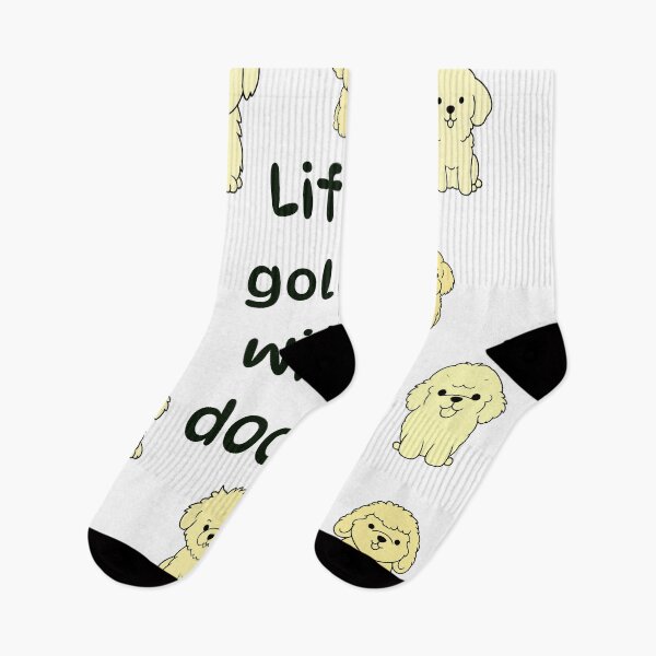 Item preview, Life is golden with a doodle designed and sold by KateBlakeO.