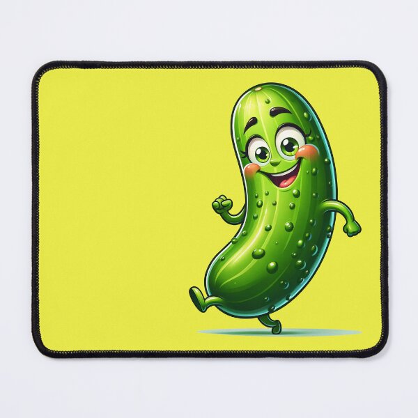 Item preview, Dancing Delight Cucumber - Slim Veggie Cartoon designed and sold by simonbluevski.