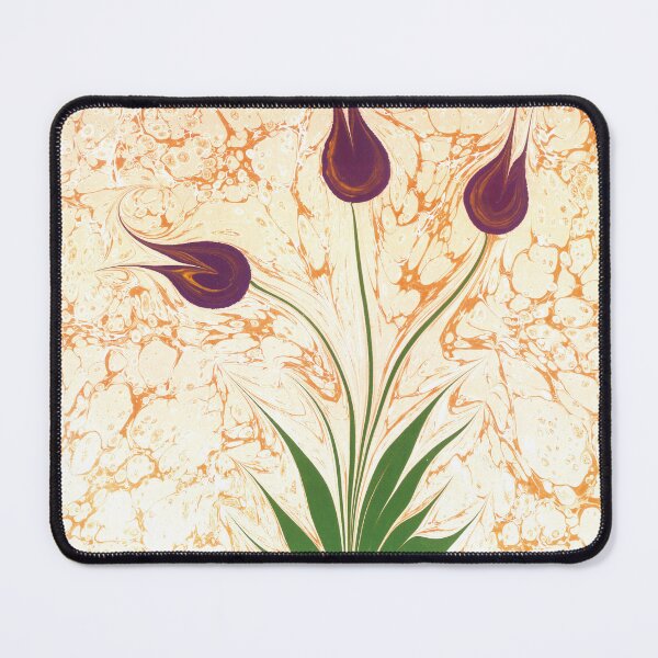 Item preview, Abstract marbling floral pattern designed and sold by bozarslan.
