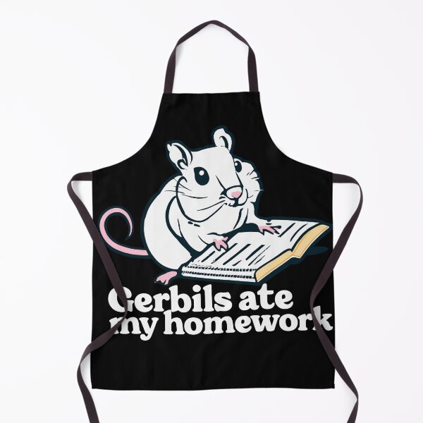 Item preview, Cheeky Homework Bandits: The Gerbil White Edition designed and sold by EmeraldeaArt.