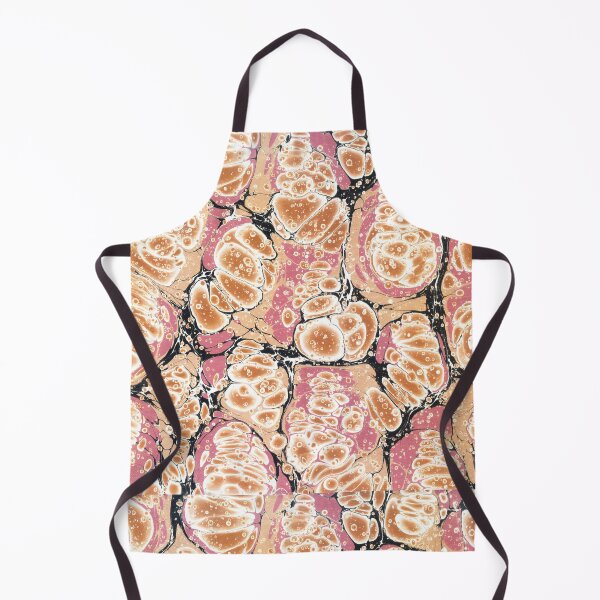 Item preview, Abstract creative marbling pattern for fabric designed and sold by bozarslan.