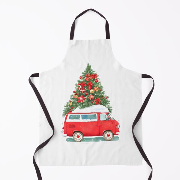 Item preview, Snowing christmas tree with red van designed and sold by Jayjaynaenae.