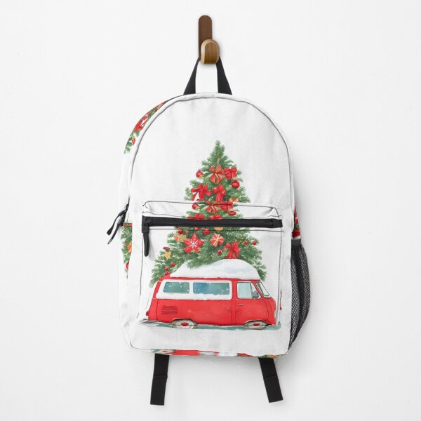 Item preview, Snowing christmas tree with red van designed and sold by Jayjaynaenae.