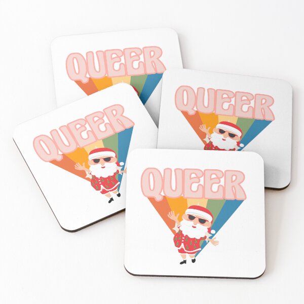 Item preview, Queer Santa LGBTQ Gay coming out Christmas Funny designed and sold by emcazalet.