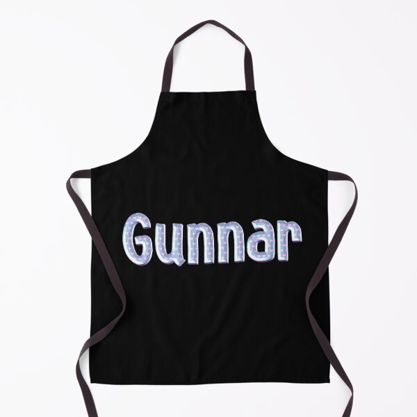 Item preview, Blue Love Gunnar Name Label (Black) designed and sold by NormadWorld.