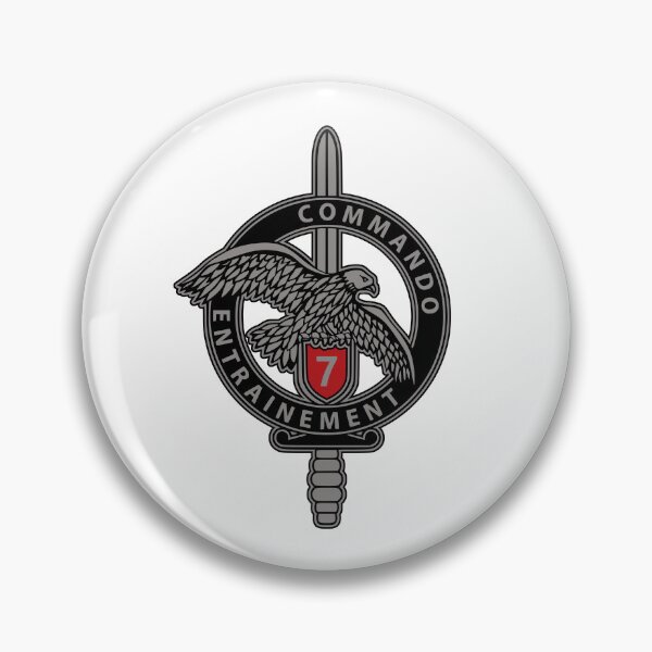 Item preview, French Commando Training Badge 7 designed and sold by sirglennbo.