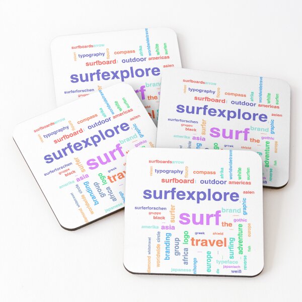Item preview, surfEXPLORE Keyword Cloud designed and sold by surfexplore.