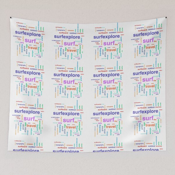Item preview, surfEXPLORE Keyword Cloud designed and sold by surfexplore.