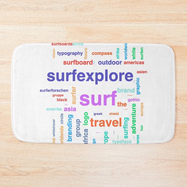 Item preview, surfEXPLORE Keyword Cloud designed and sold by surfexplore.