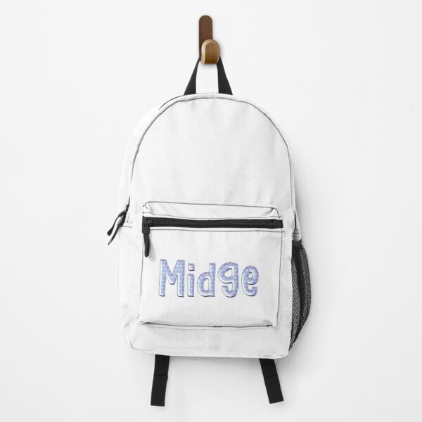 Item preview, Blue Love Midge Name Label designed and sold by NormadWorld.