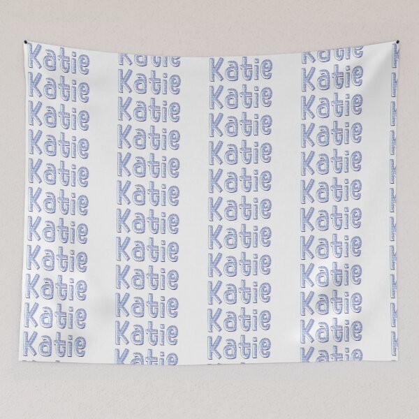 Item preview, Blue Love Katie Name Label designed and sold by NormadWorld.