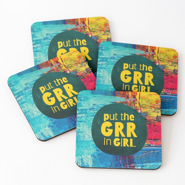 Item preview, Buffy Quote - Put the GRR in Girl designed and sold by humnoo.