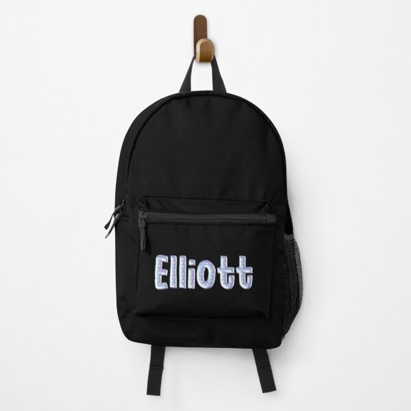 Item preview, Blue Love Elliott Name Label (Black) designed and sold by NormadWorld.