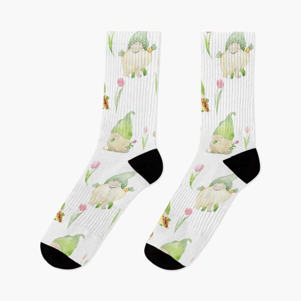 Item preview, Watercolor Spring Gnomes  designed and sold by tapilipa.