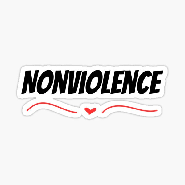 Item preview, Nonviolence Design designed and sold by JAMTEESHOP.