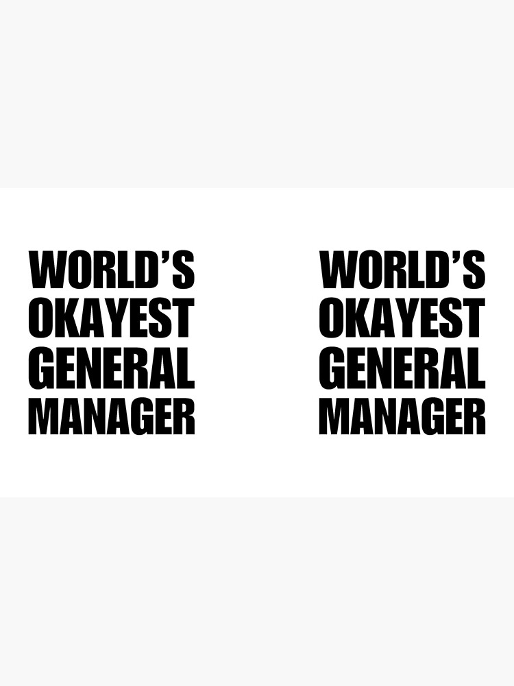 World's Okayest Hotel Manager T-Shirt