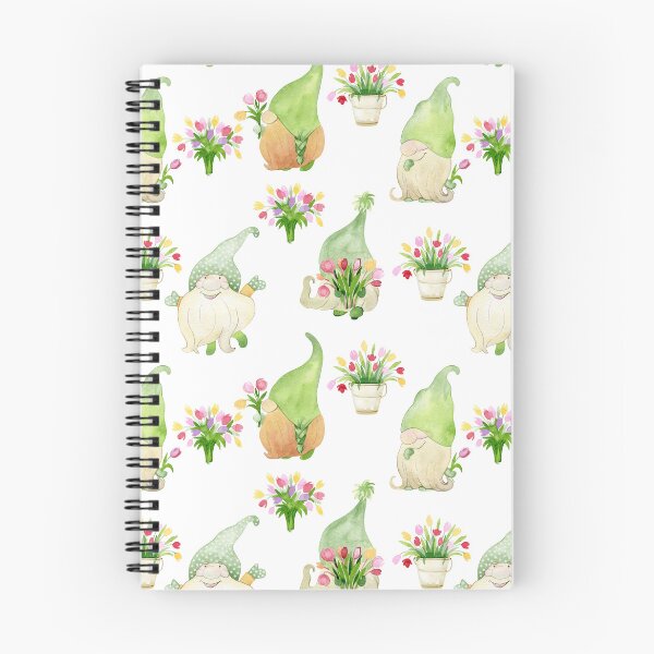 Item preview, Watercolor Spring Gnomes designed and sold by tapilipa.