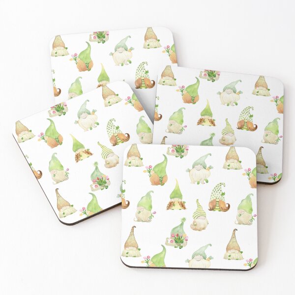 Item preview, Watercolor Spring Gnomes  designed and sold by tapilipa.
