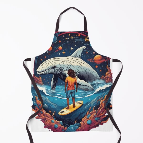 Item preview, A boy standing and looking at a whale designed and sold by wplamkung.
