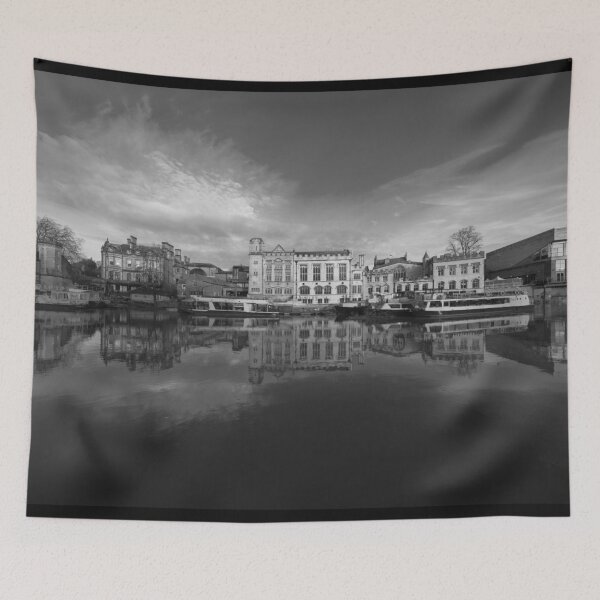 Item preview, York River Ouse Monochrome designed and sold by Alisonchambers2.