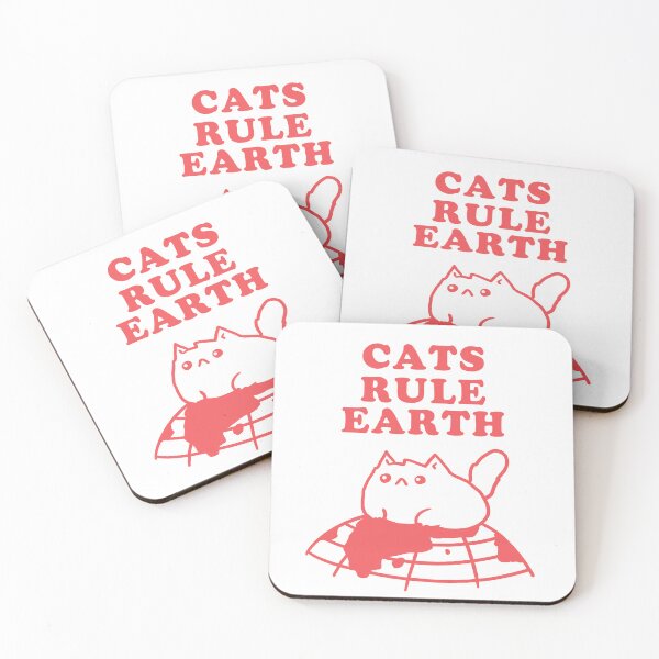 Item preview, Cats Rule Earth designed and sold by PopcornpunkART.