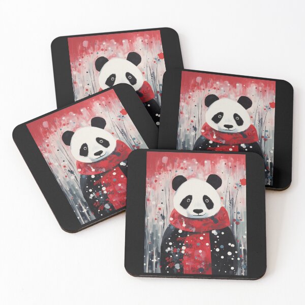 Item preview, Panda In The Snow designed and sold by Timothystore-.