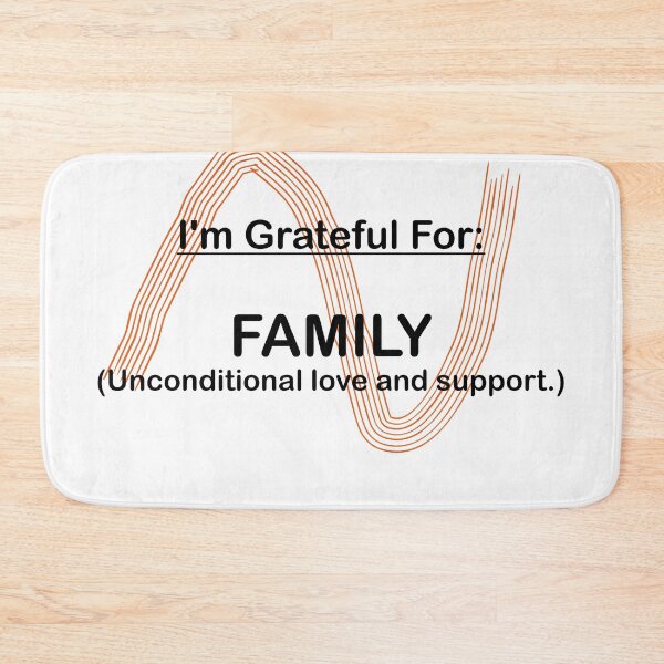 Item preview, I AM GRATEFUL FOR FAMILY designed and sold by BenO63.