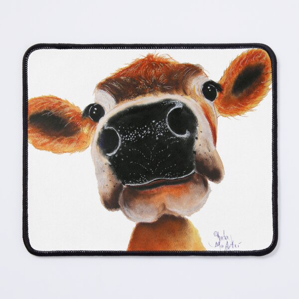 Item preview, JERSEY CoW PRiNT ' JeRSeY JoY ' BY SHiRLeY MacARTHuR  designed and sold by Shirley MacArthur Art.